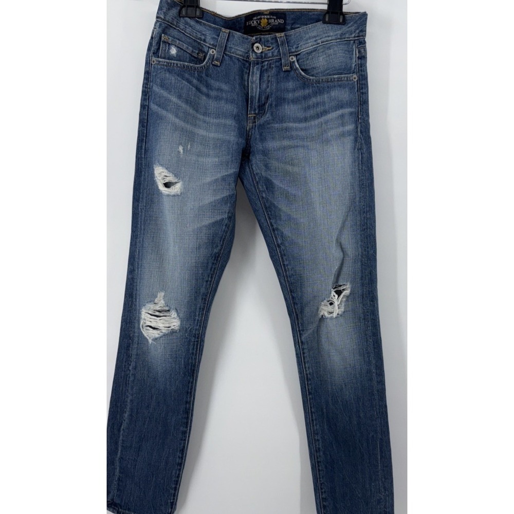 Woman's Lucky Brand Sienna Cigarette Blue Jeans Size 00/24